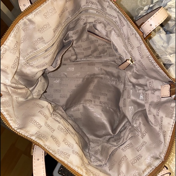 Michael Kors Tote brown leather - Picture 5 of 6